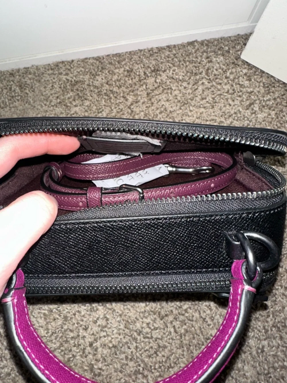 Disney × Coach Box Crossbody With Maleficent Motif Lunchbox Bag - Picture 5 of 10